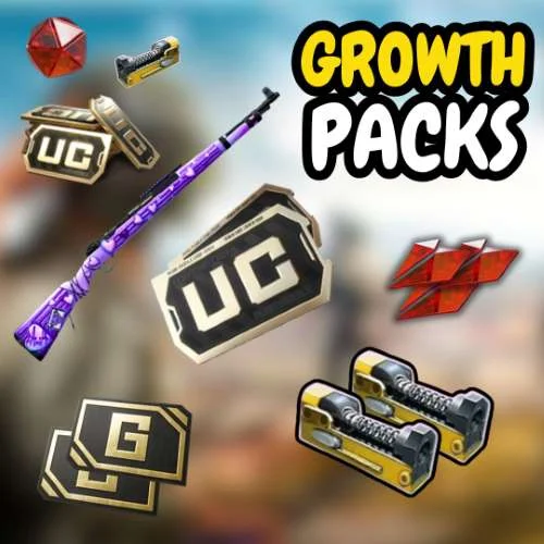 PUBG GROWTH PACK pubg mobile growth packs purchase via login for all regions at midasbuy.pk