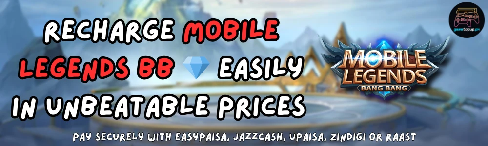 Mobile Legends Diamonds Topup - Pay with EasyPaisa, JazzCash easily at Gametopup.pk