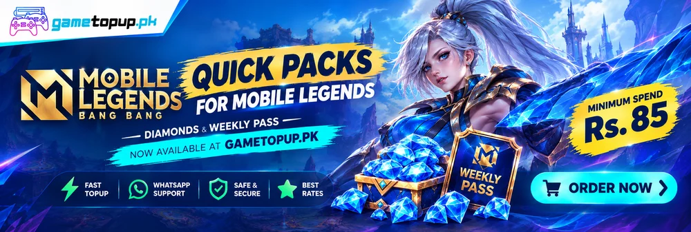 Buy Mobile Legends Diamonds in Pakistan